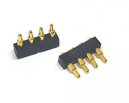 رابط USB قدرتمند پوگو پین طلا شده سولدر ضد آب 2 پین