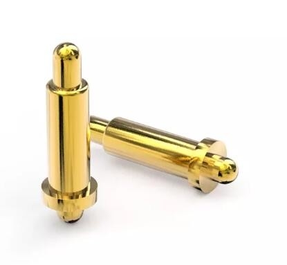 با دقت بالا برنج تماس 4mm دو طرفه Pogo پین بهار بار دو سر