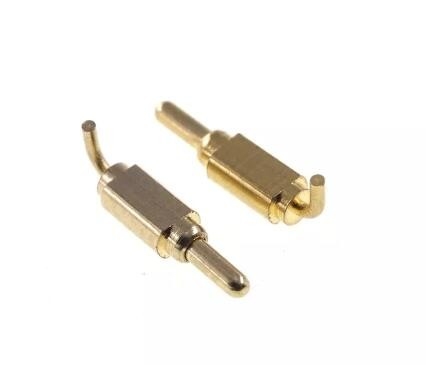 PCB 10mm بهار بارگذاری زاویه راست POGO پین مغناطیسی 7.0MM 90 درجه