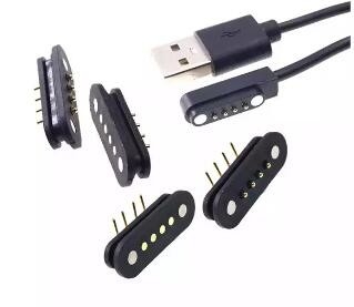 2.5Mm Pin POGO مقناطیسی زنانه