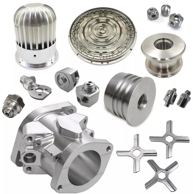 6061 فلز 5 محور سرویس چرخ چرخ دقيق هواپیمایی قطعات ماشین آلات CNC آلومینیوم
