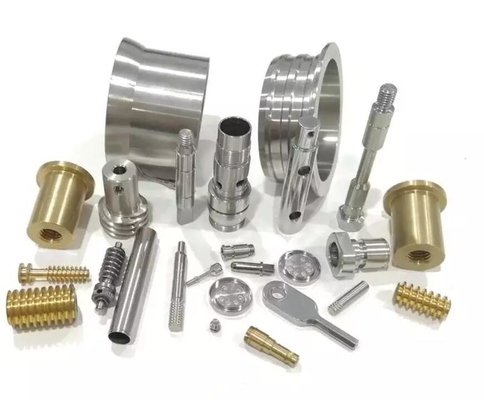قطعات آلومینیوم CNC دقیق چرخ Ra3.2 قطعات ماشین آلات CNC مس