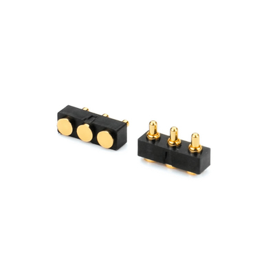 سیم برق POGO پین کانکتور الکتریکی مغناطیسی 5 پین Pogo کانکتور 8.5mm