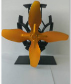 OEM ODM فن اجاق گاز 0.01mm آلومینیوم ABS کاربرد خانگی